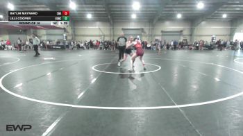 127 lbs Round Of 16 - Baylin Maynard, Commandos Wrestling Academy vs Lilli Cooper, Big Game Wrestling Club