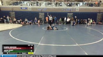 85 lbs Round 5 - Adán Hunt, Moses Lake vs Kaidin Grooms, North Country Wrestling Club