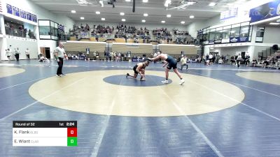 197 lbs Round Of 32 - Kolby Flank, Bloomsburg vs Ethan Wiant, Clarion