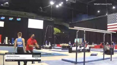 Reidland Brown - Parallel Bars, Houston Gymnastics Associates.In - 2021 USA Gymnastics Development Program National Championships