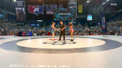 135 lbs Champ. Rd Of 32 - Kailani Barrientos, FL vs Kate Doughty, CO