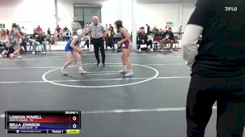 75 lbs Round 3 (6 Team) - London Powell, Misfits Power vs Bella Johnson, Finger Lakes Elite