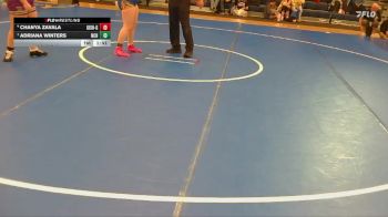 235 lbs Round 3 - Adriana Winters, Norton Community HS vs Chanya Zavala, Grand Island