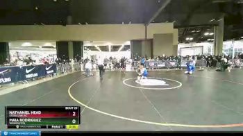 35 lbs Round 2 - Maia Rodriguez, Washington vs Nathaniel Head, Steelclaw WC