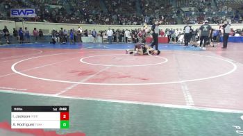 110 lbs Consi Of 32 #2 - Isaac Jackson, Perry Wrestling Club vs Alex Rodriguez, Tonkawa