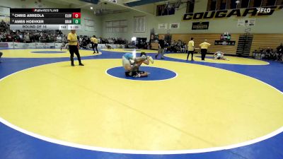 147 lbs Round Of 16 - Chris Arreola, Clovis North vs Ames Hoevker, Granite Hills-El Cajon