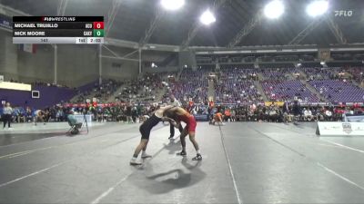 141 lbs Quarters & 1st Wb (16 Team) - Nick Moore, Campbellsville (Ky.) vs Michael Trujillo, Arizona Christian University