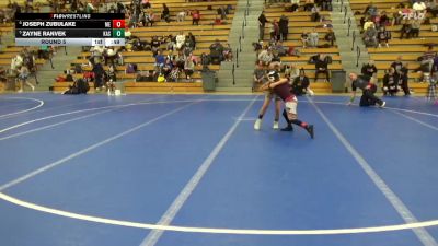75 lbs Round 5 - Zayne Ranvek, Kasson-Mantorville vs Joseph Zubulake, MN Elite