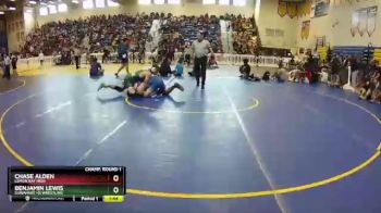 182 lbs Champ. Round 1 - Chase Alden, Lemon Bay High vs Benjamin Lewis, Suwannee HS Wrestling