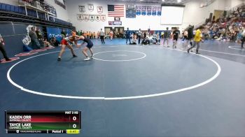 113 lbs Cons. Semi - Kaden Orr, Natrona County vs Tayce Lake, Campbell County