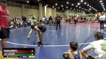 80 lbs Round 3 (8 Team) - Jett Wilson, Williamson County WC vs Kaleo Garrett, Alabama Elite Black