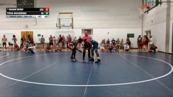 164-175 lbs Cons. Round 2 - Isaiah Bush, Belleville Little Devils WC vs Titus Woodring, Individual