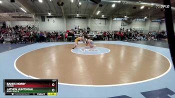 157 lbs Champ. Round 3 - Lathen Huntsman, North Platte vs Banks Norby, Poudre
