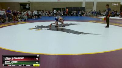 84 lbs Placement (4 Team) - Gavin Weber, Brainerd vs Logan Kleinknight, Waconia