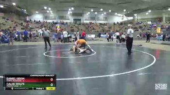 285 lbs Semis & 1st Wb (8 Team) - Daniel Odom, Signal Mountain vs Caleb Wolfe, Pigeon Forge