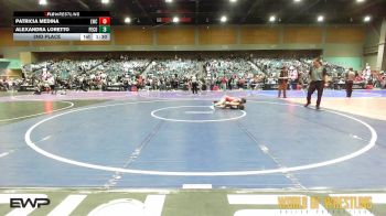 107 lbs 2nd Place - Patricia Medina, Lemoore Wrestling Club vs Alexandra Loretto, Pacheco