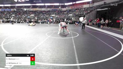 192 lbs Round Of 16 - Caden Robison, North Desoto Wrestling Academy vs Johnny Williams Jr, Terminator Wrestling Academy