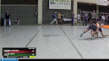 145 Varsity Champ. Round 1 - Carter Carlisle, Satsuma vs Jacob West, Daphne