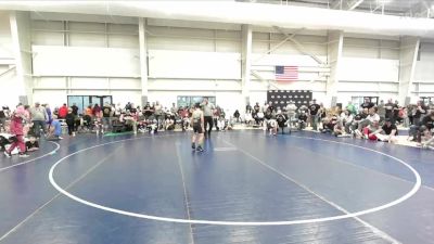84 lbs Placement (4 Team) - Lincoln Burgess, Santas Misfits vs Braxton Morris, The Farm