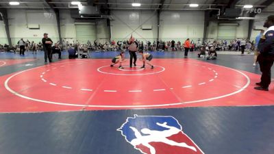 100 lbs Semifinal - Kimber Michnal, Rockmart Takedown Club Gold vs Benjamin Oyler, West Forsyth