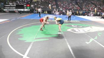 Quarterfinal - Daron Dozler, Boone Central vs Wyatt Jelinek, Raymond Central