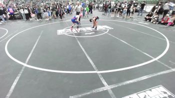 89 lbs Rr Rnd 1 - Roman Ayala, Red Wave Wrestling vs Brantley Paminto, Gladiator Wrestling