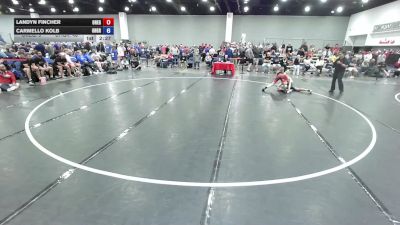 120 lbs Landyn Fincher, Team Oregon vs Carmello Kolb, Ohio Gray