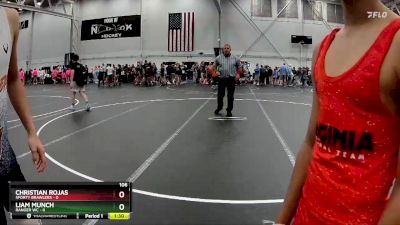 106 lbs Round 6 (8 Team) - Christian Rojas, 5forty Brawlers vs Liam Munch, Ranger WC