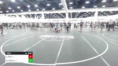 126 lbs Consi Of 16 #1 - Cruz Rios, No Team vs Mason Wilson, Scotsmen WC