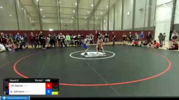 87 lbs Round 3 - Michael Baxter, Punisher Wrestling Company vs Brody Johnson, South West Washington WC