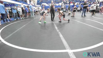 73 lbs Round Of 16 - Colt Fife, Tecumseh Youth Wrestling vs Cyrus Baker, Harrah Little League Wrestling