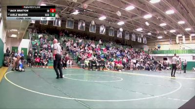 138 lbs Cons. Semi - Juelz Martin, Elyria Catholic vs Jack Bratton, Springboro