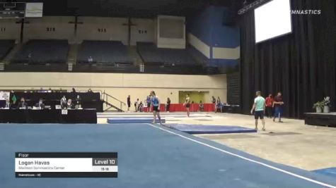 Logan Havas - Floor, Madison Gymnastics Center - 2021 USA Gymnastics Development Program National Championships