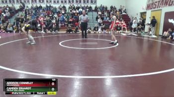 125 lbs Quarterfinal - Camden Erhardt, Vinton-Shellsburg vs Addison Connelly, Williamsburg