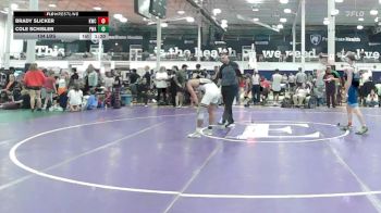134 lbs Rr Rnd 1 - Brady Slicker, Kraken Grizzly - HSC vs Cole Schisler, Parabellum Wrestling Academy- HSC