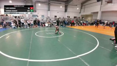 44 lbs Semifinal - Idrees Siadat, Best Trained Wrestling vs Leo Vargas, Dumas Wrestling