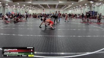 112 lbs Semifinal - Jacob Lawrence, Mayfield Mat Academy/Kennard Dale vs Jax Sgrulletta, Refinery