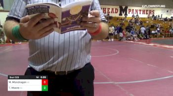 145 lbs Consi Of 8 #2 - Marcus Mondragon, Nc vs Toure' Moore, Nc