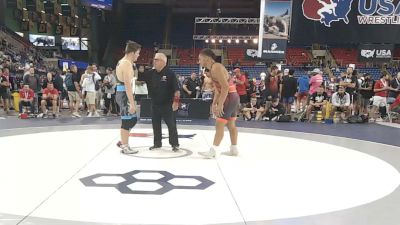 215 lbs Champ. Rd Of 64 - Ceasar Salas, Indiana vs Jacob Purtee, Ohio