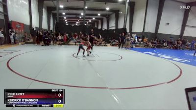 49-56 lbs Semifinal - Keidrick O`Bannon, FordDynastyWrestlingClub vs Reed Hoyt, NWWC