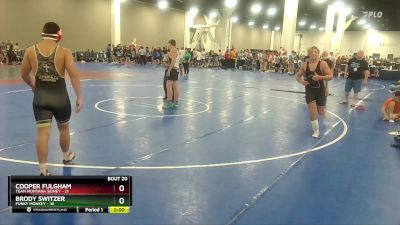 190 lbs Round 4 (10 Team) - Cooper Fulgham, Team Montana Sidney vs Brody Switzer, Funky Monkey