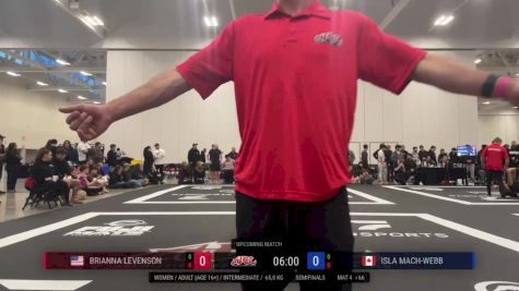 Brianna Levenson vs Isla Mach-Webb 2025 ADCC Niagara Open