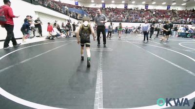 46 lbs Consi Of 8 #2 - Amelia Mairel, Perry Wrestling Academy vs Madden Penn, Cotton County Wrestling Club