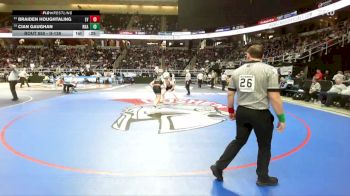 II-138 lbs Cons. Round 2 - Cian Gaughan, Riverdale Kingsbridge Academy vs Braiden Houghtaling, Locust Valley