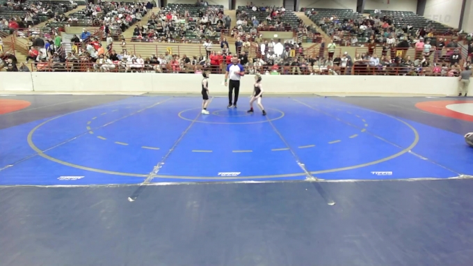 52 lbs Quarterfinal - Landon Paris, Bison Takedown Wrestling Club vs ...