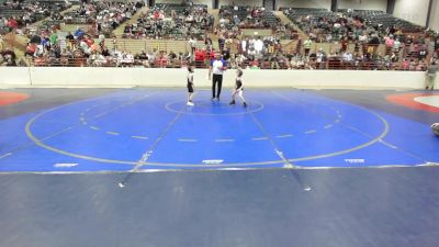 52 lbs Quarterfinal - Landon Paris, Bison Takedown Wrestling Club vs Mark Dodd, Dendy Trained Wrestling