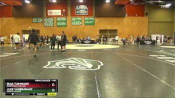 149 lbs 3rd Place Match - Luke VanBrabant, Cuesta College vs Isaia Tuimavave, Bakersfield College