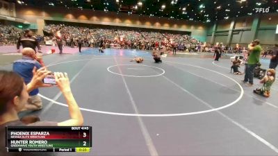 44-44 lbs Round 3 - Phoenix Esparza, Nevada Elite Wrestling vs Hunter Romero, Greenwave Youth Wrestling