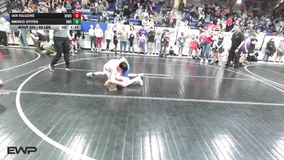 98 lbs Semifinal - Ian Kilgore, Henryetta Knights Wrestling Club vs Mekko Stites, Berryhill Wrestling Club