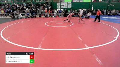 118 lbs Semifinal - Ryan Devins, Saranac vs Tomah Gummow, Indian River